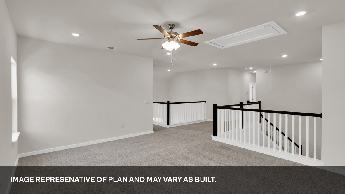 Spacious upstairs loft.