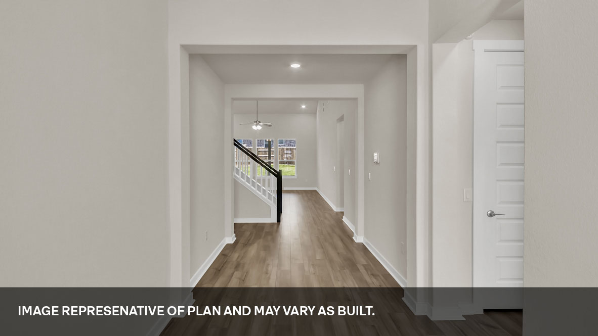 Front entryway foyer with view of stairway.