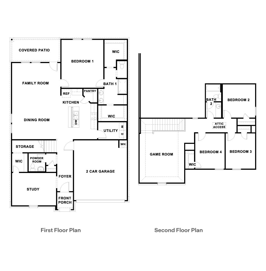Floorplan of the Perry floorplan.