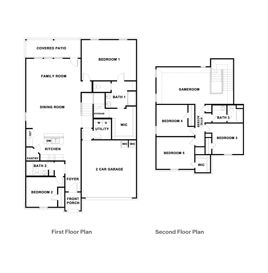 Floorplan of the Rosemont floorplan.