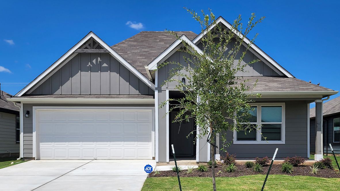 New Homes in The Meadows at Mustang Creek Hutto, TX Tradition Series