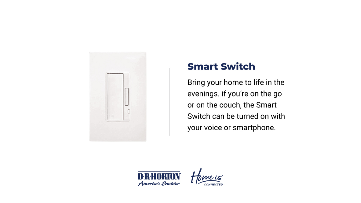 Home Is Connected smart switch