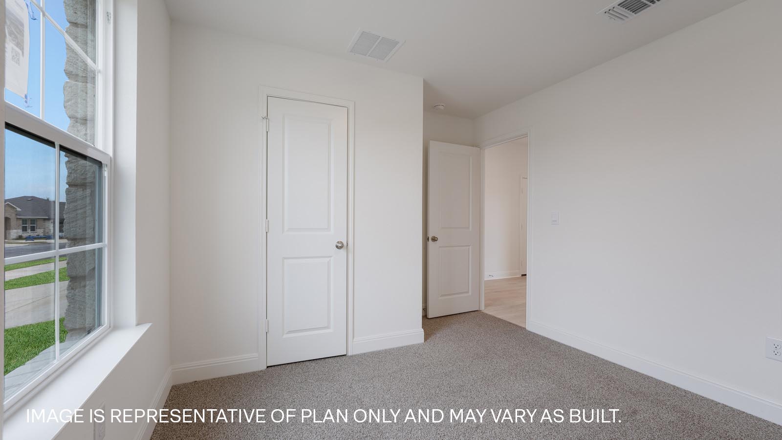 Lakeway Bedroom with Carpet