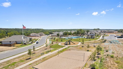 Sand volleyball at Riverview in Georgetown, TX.