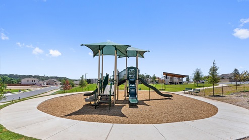 Playground at amenity center.