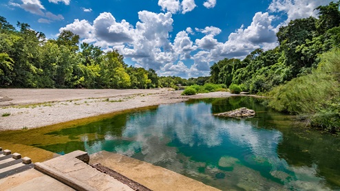 Blue Hole in Georgetown, TX.