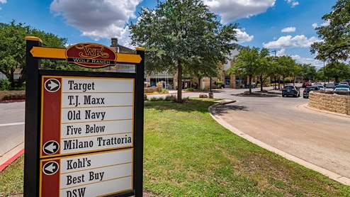 New homes near wolf ranch shopping center.