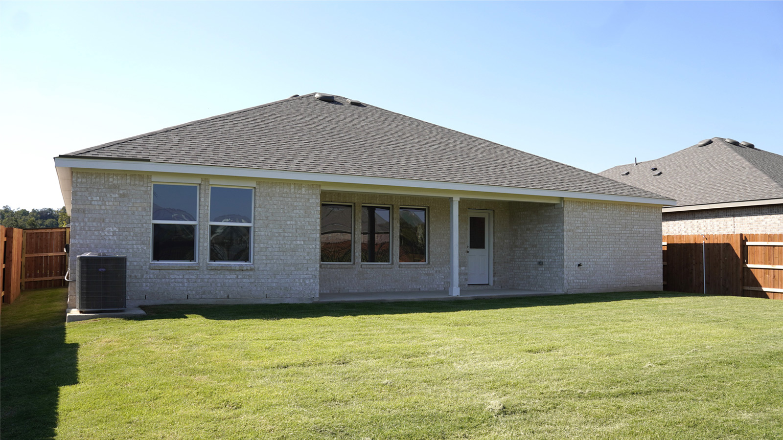Back exterior of 508 Tekoa Drive.