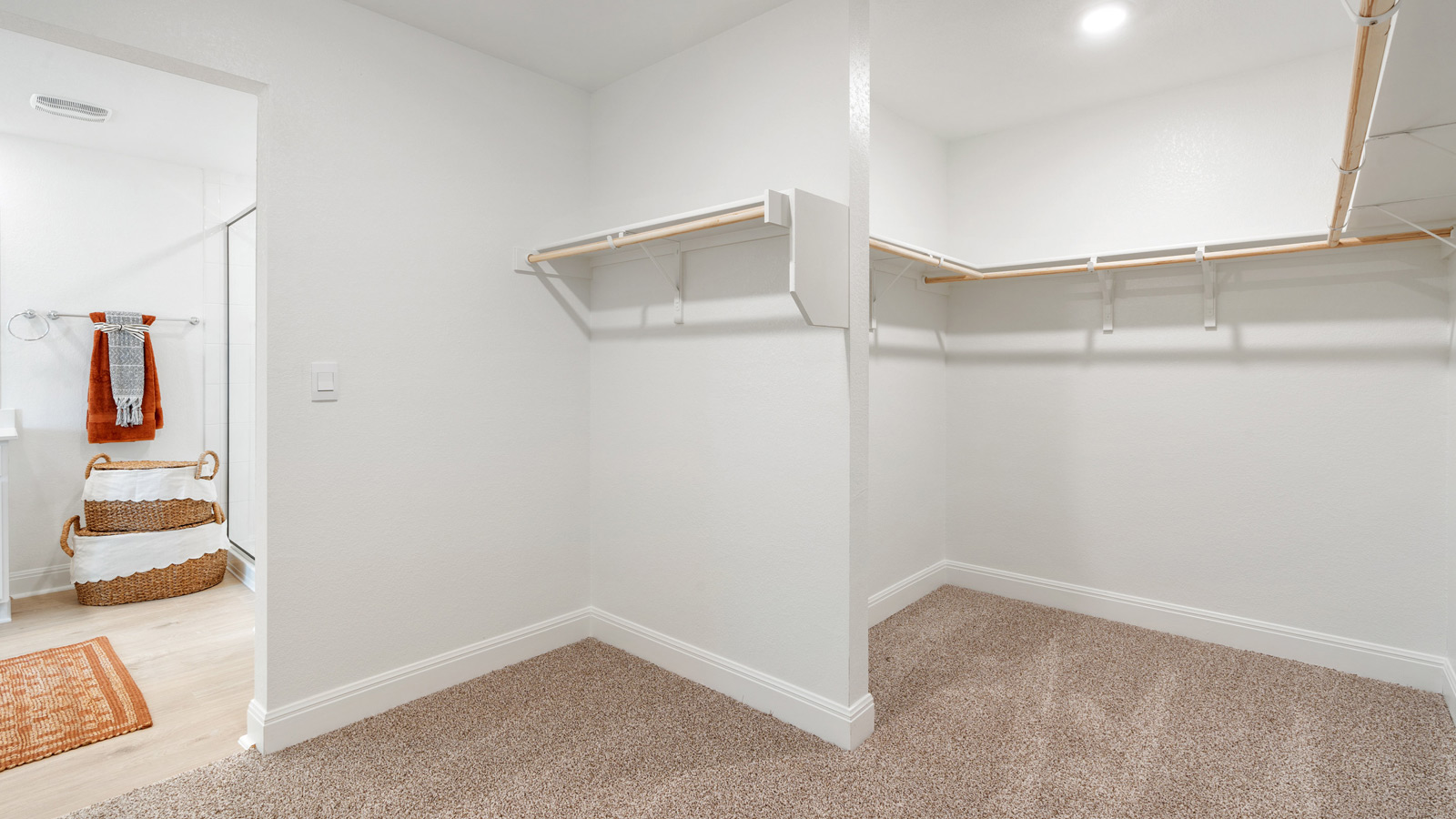 Large closet in bathroom 1.