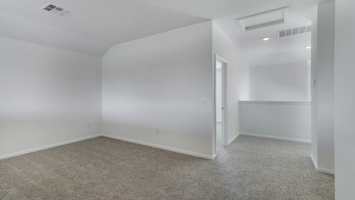 Upstairs loft area with access to bedrooms.