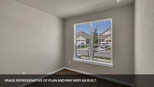 3536 Fitzgerald Floorplan bedroom 2 gallery image - Riverview in Georgetown, TX