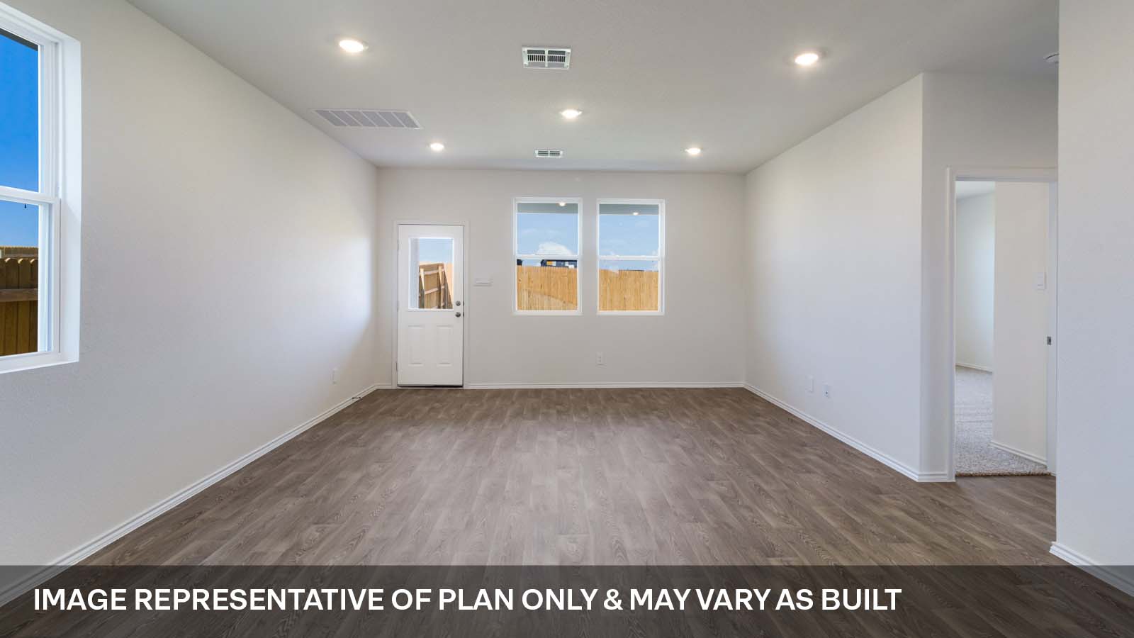 Open living area.