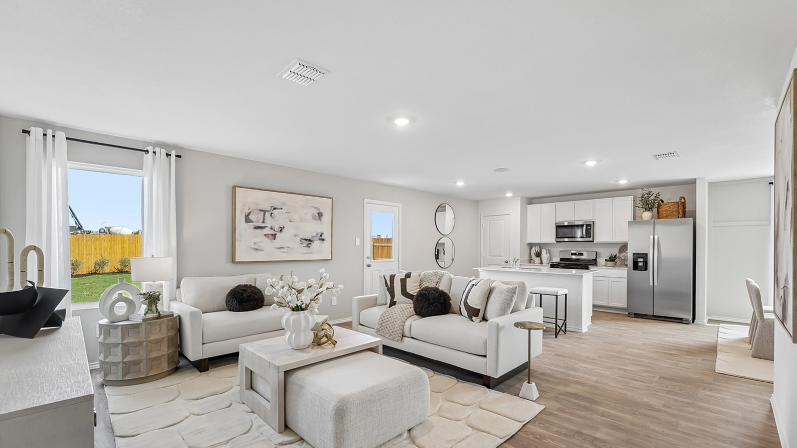 Open living area.