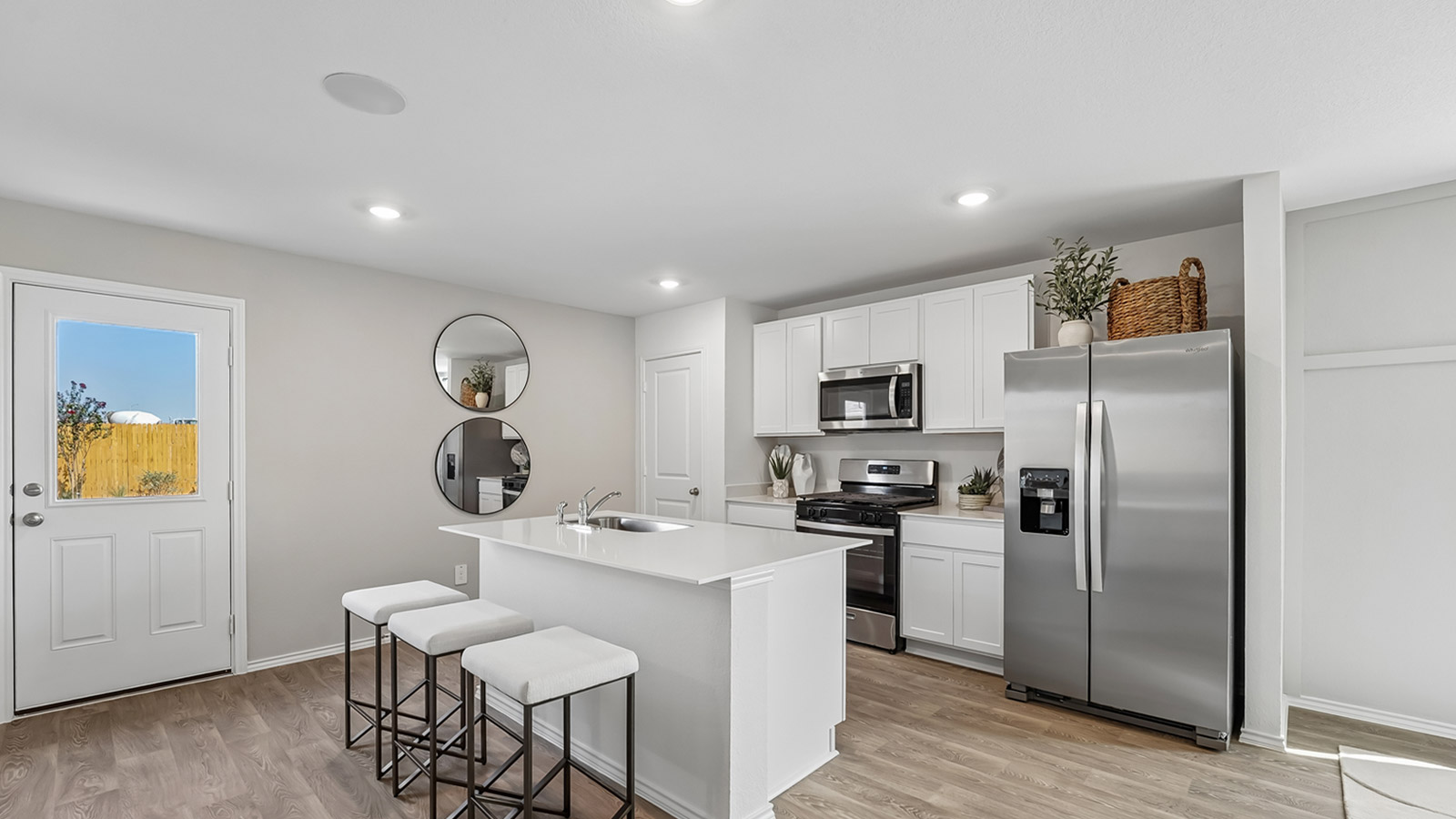 Modern kitchen.