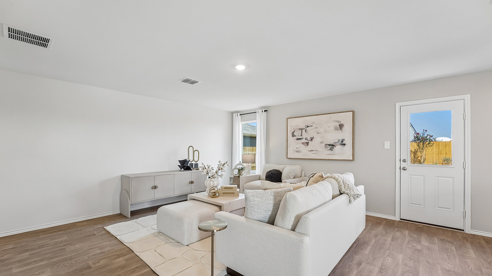 Open living area.