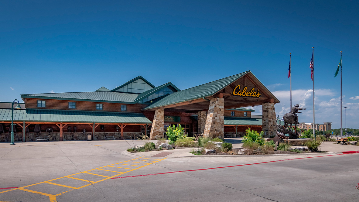 Cabelas in Buda, TX.