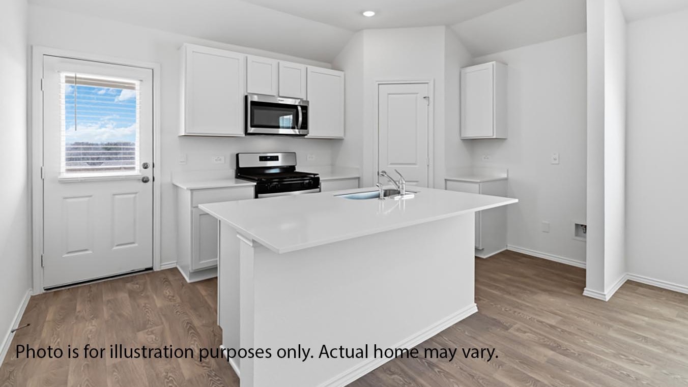 kitchen white countertops with island