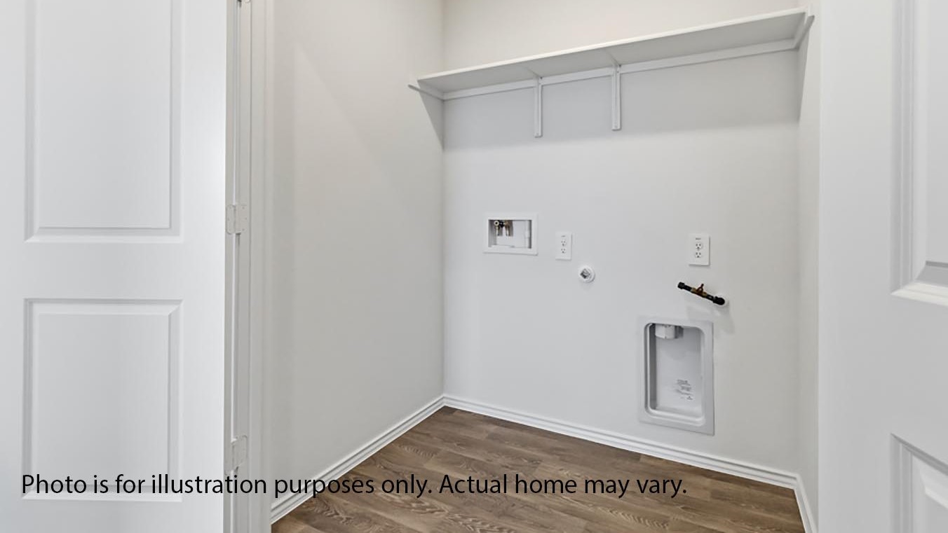 utility room with shelf