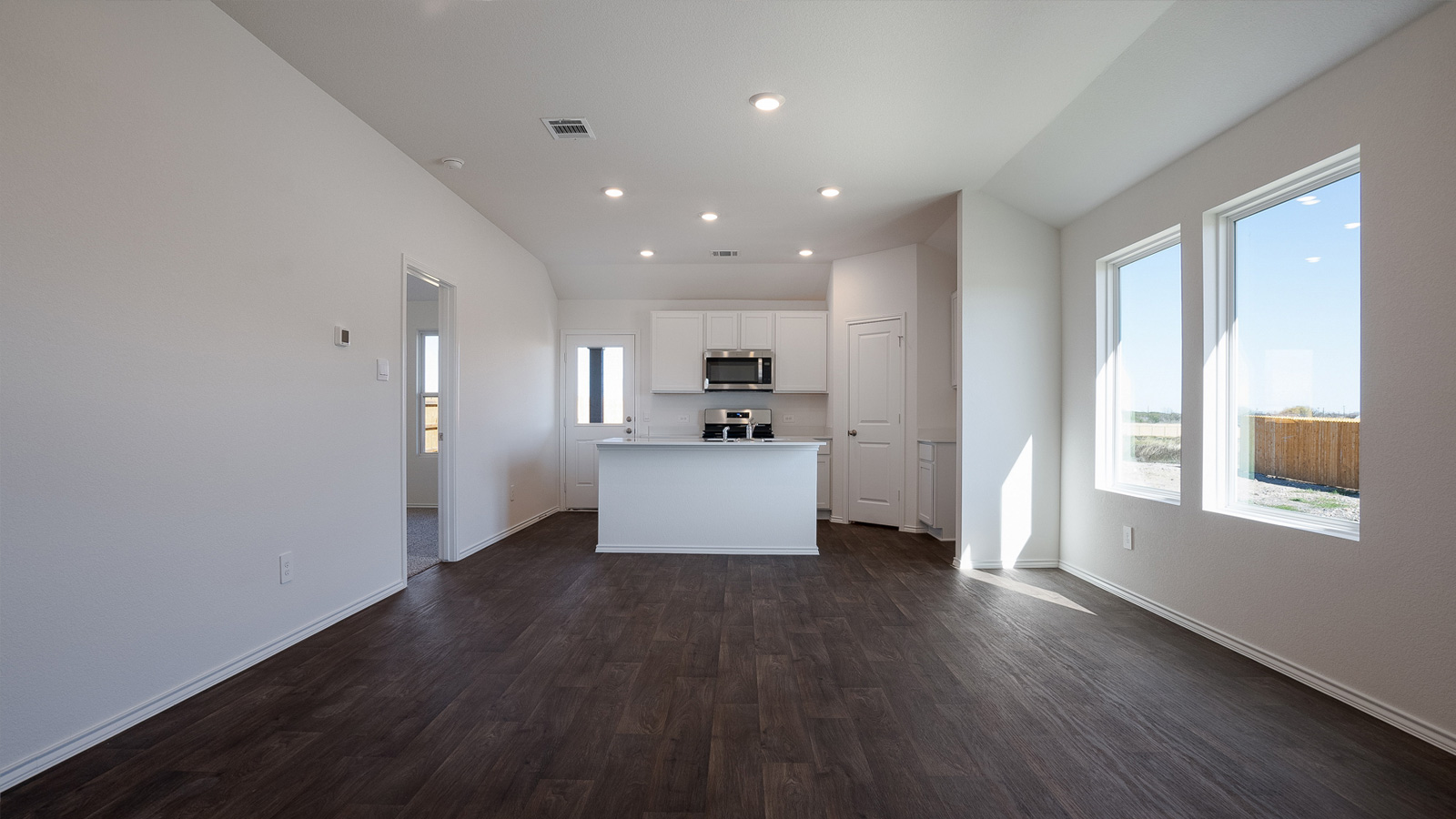 Spacious living room.