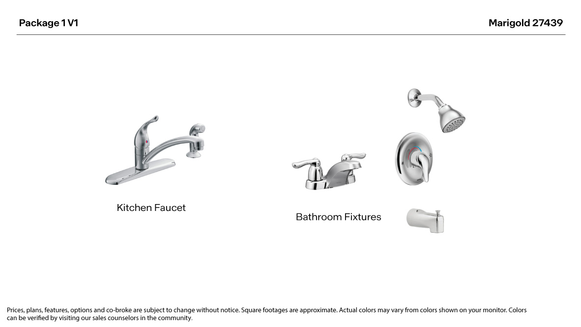 Marigold Fixture Selection