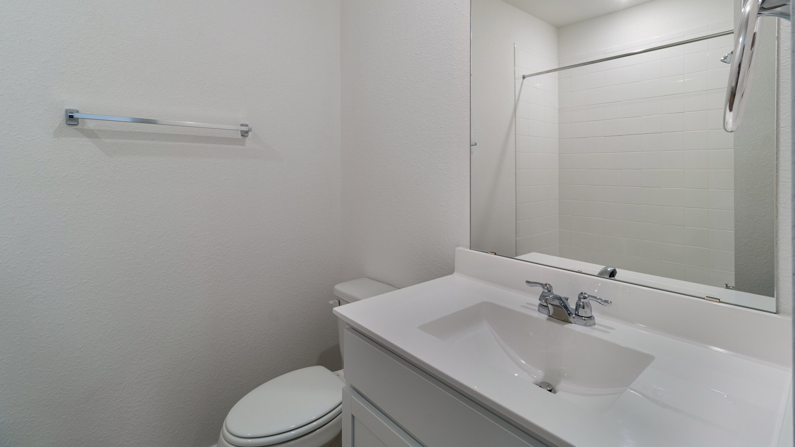 Bathroom 1 with shower and bathtub.