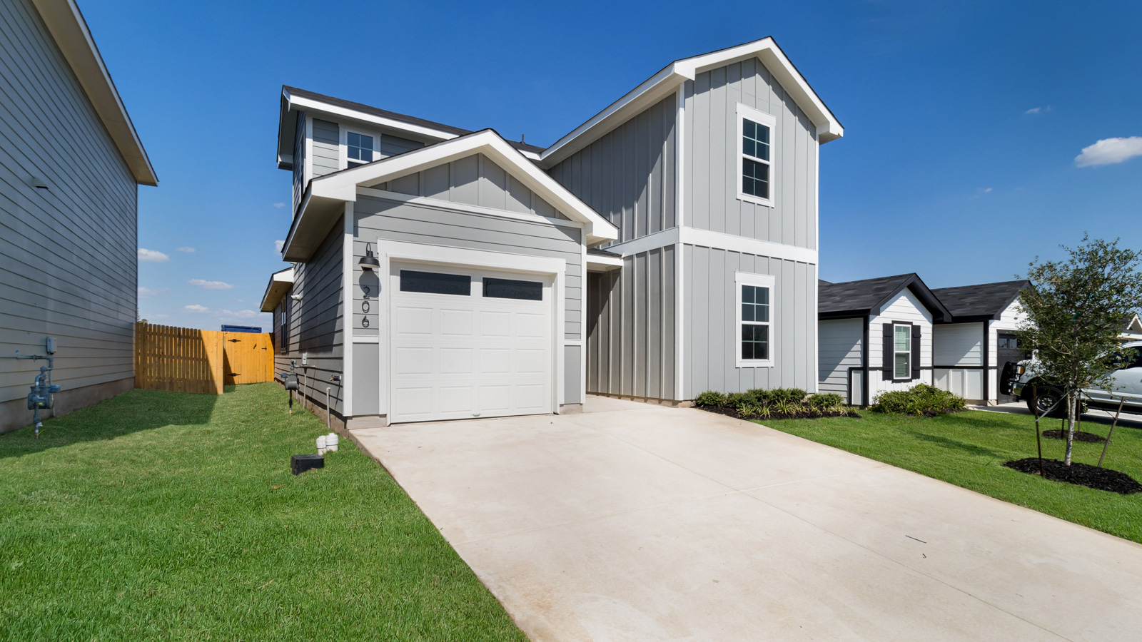 The Periwinkle floorplan at Marigold in Kyle, TX.