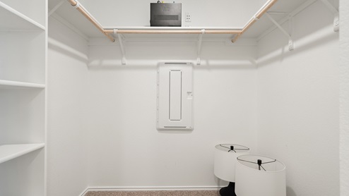Large closet in bathroom 1.