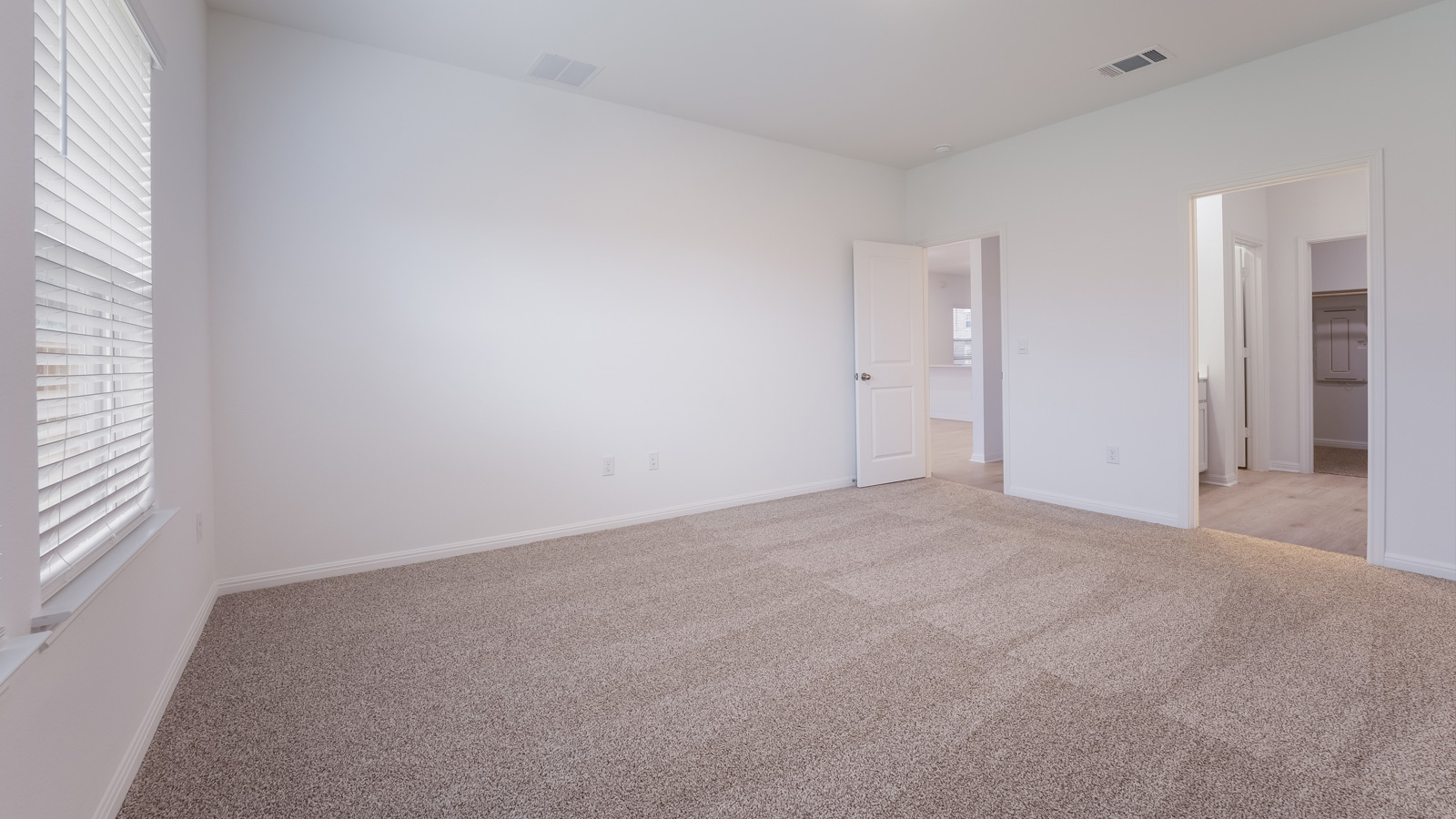 Main bedroom off the living room.