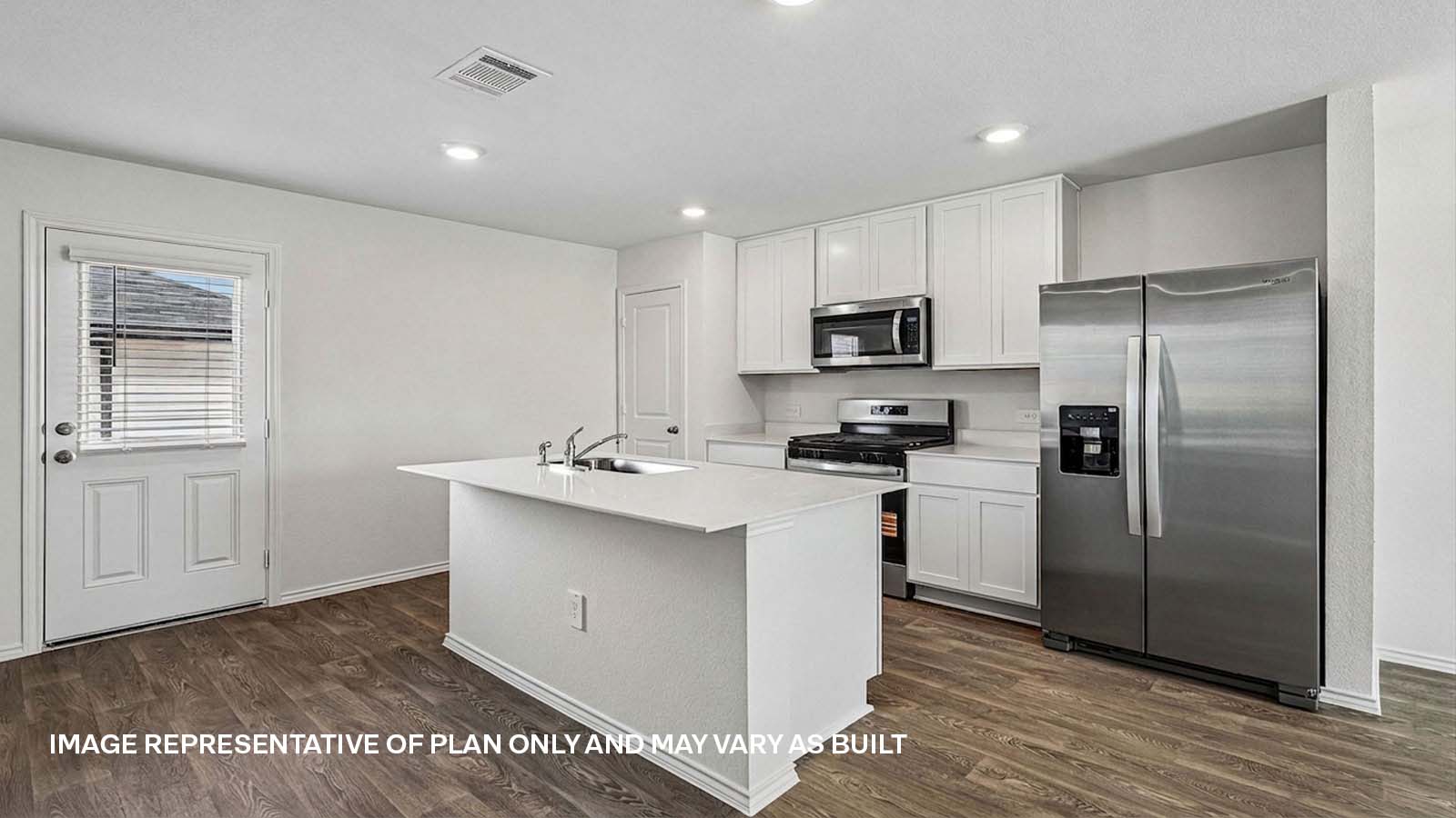 Opal Modern Kitchen with Island