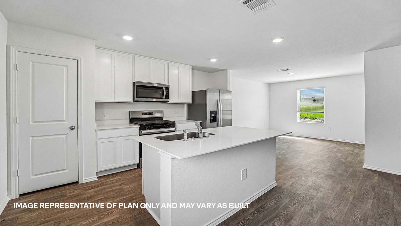 Opal Modern Kitchen with Island