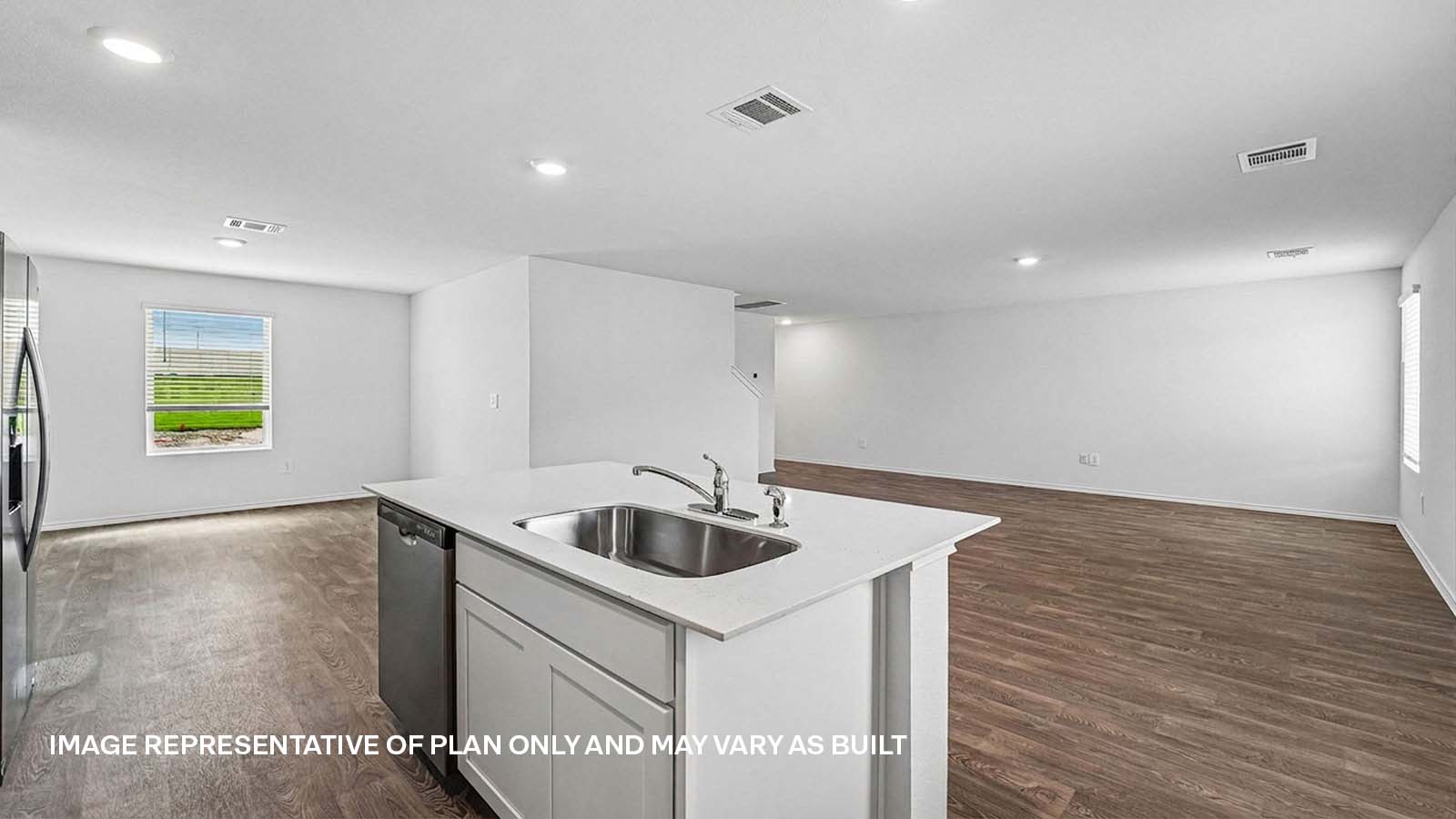Opal Modern Kitchen with Island