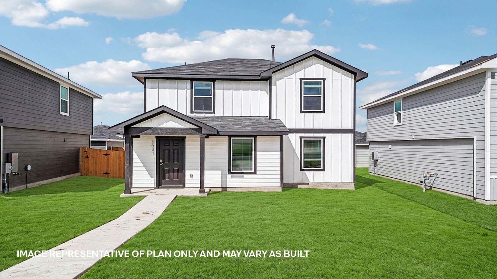 The Opal Floorplan at Prairie Lakes-Elevation A
