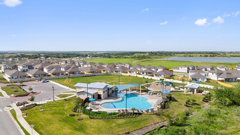 Amenity Center at Prairie Lakes in Buda, TX
