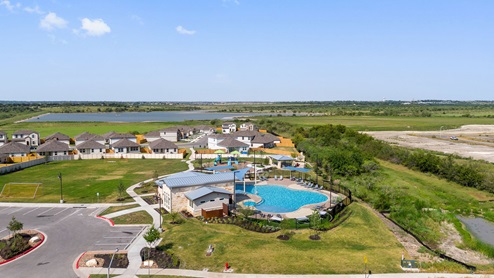 Amenity Center at Prairie Lakes in Buda, TX
