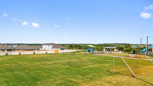 Soccer Feild at Prairie Lakes in Buda, TX