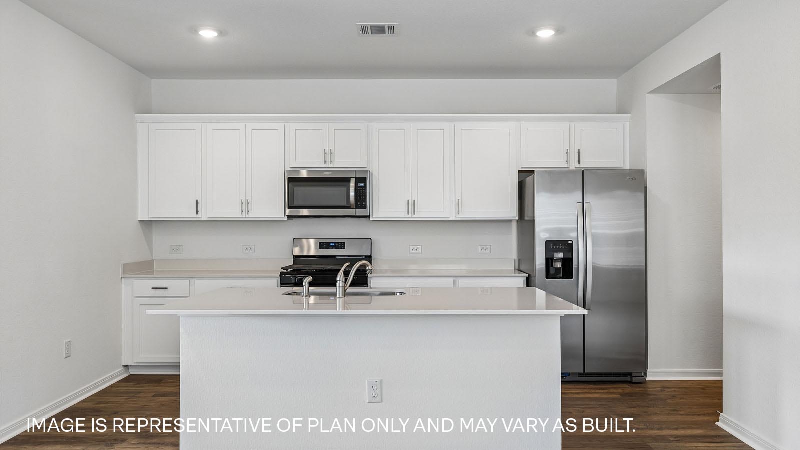 Caden Modern Kitchen with Island