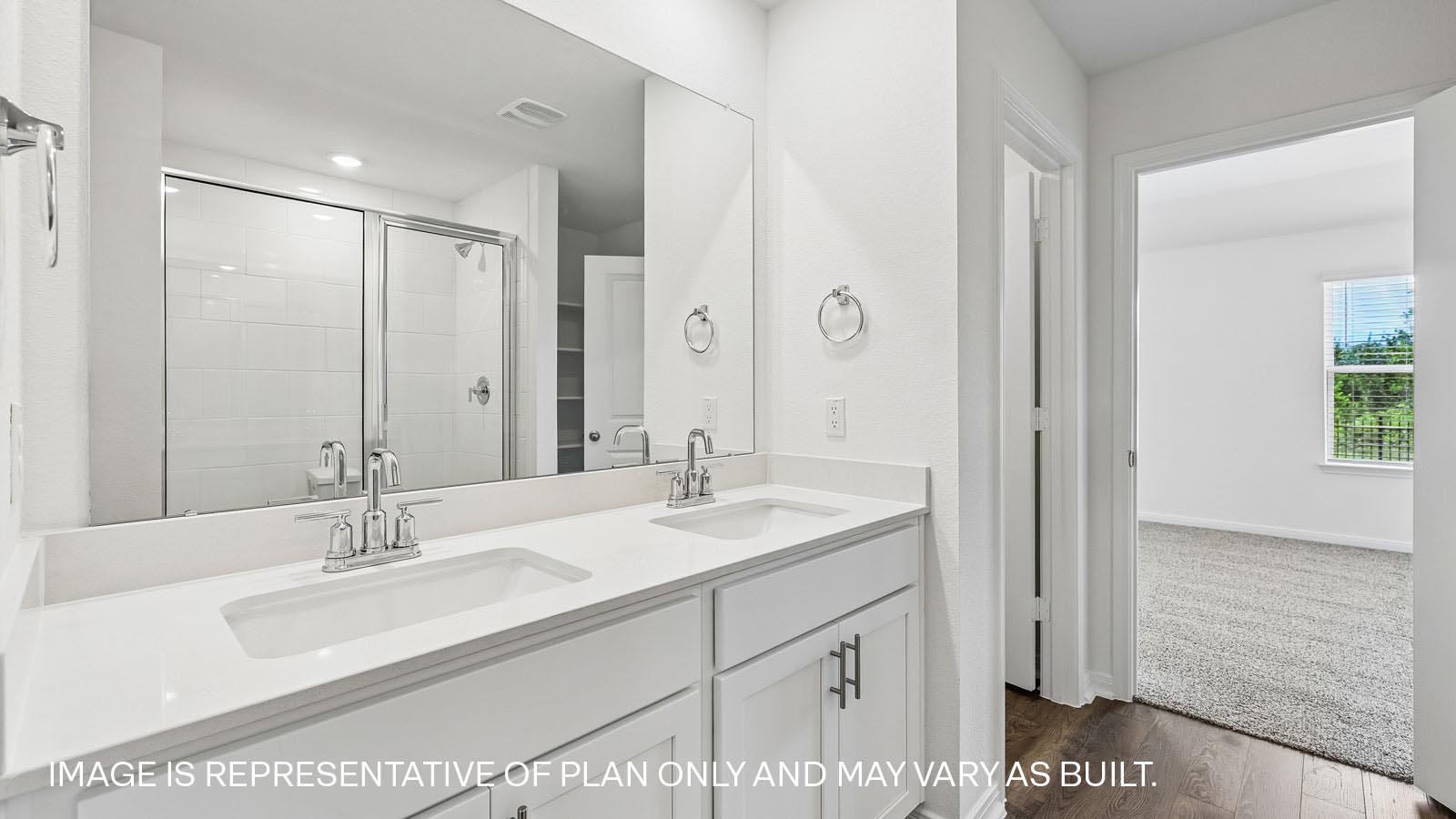 Caden En Suite Bathroom with Double Vanity