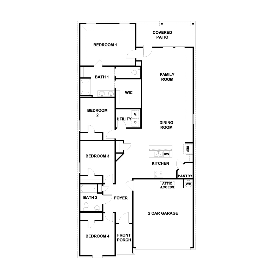 The Gaven floorplan.