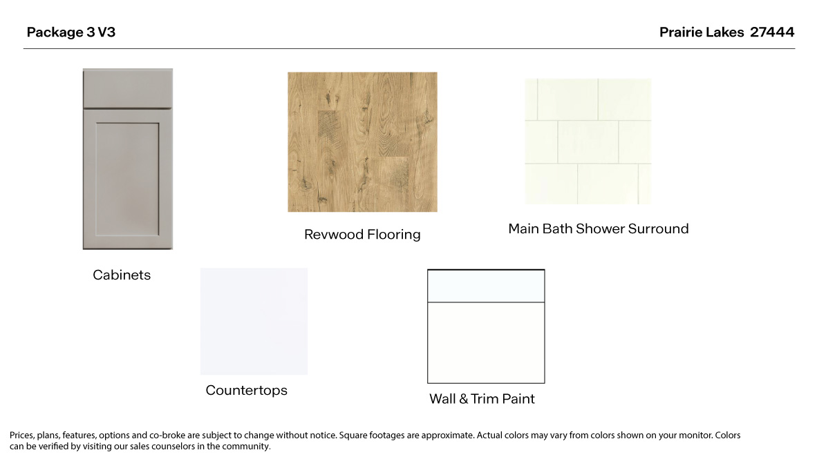 Prairie Lakes Package 3