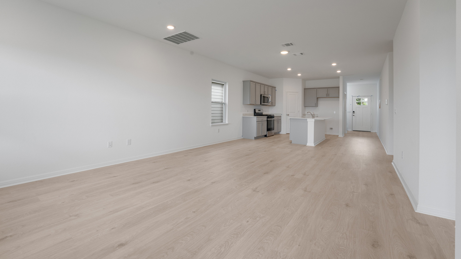 Living room with natual light.