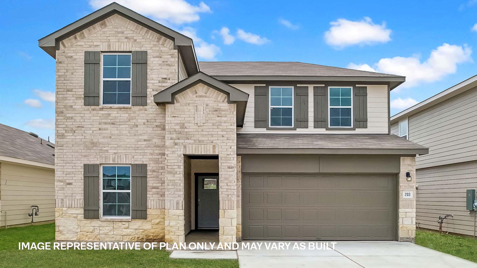 The Mitchell Floorplan at Prairie Lakes