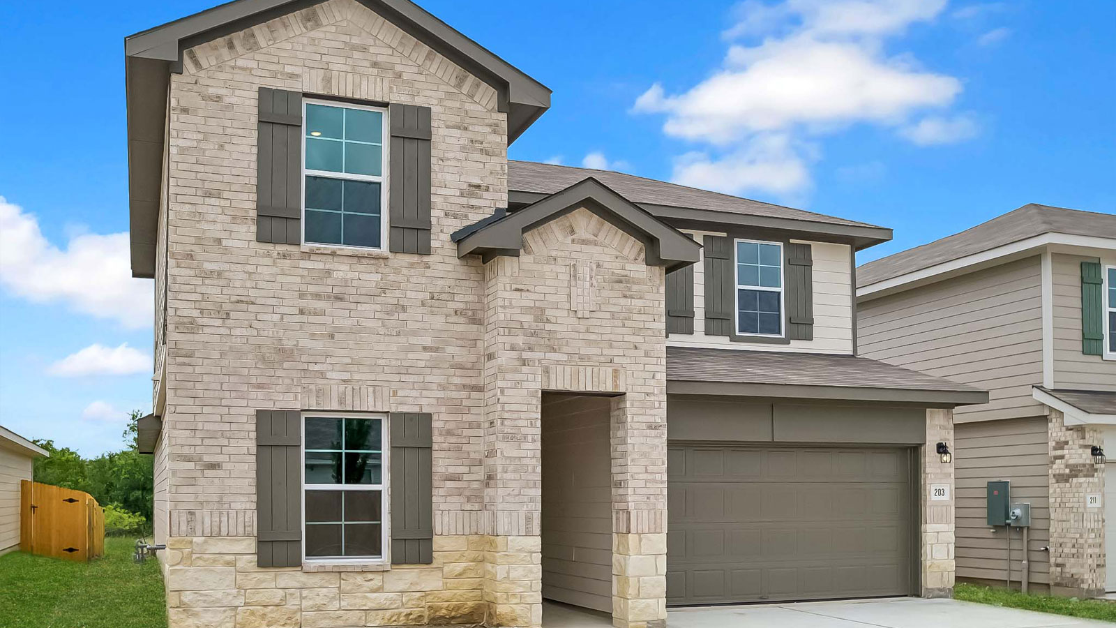 Front View 203 Mustang Lake Circle, Buda, TX