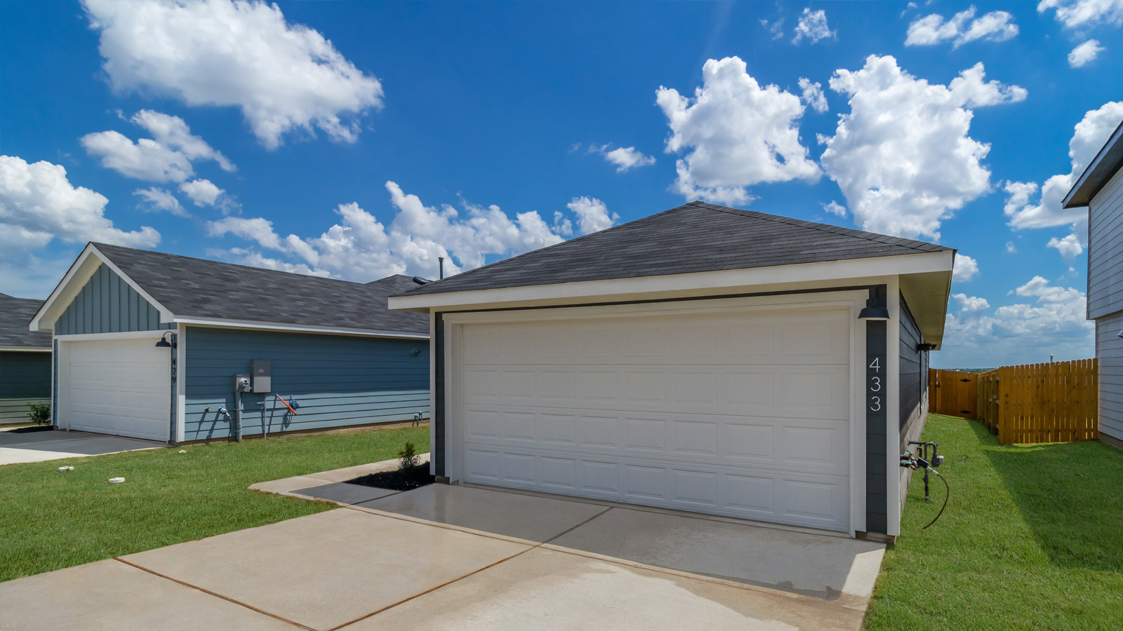 The Estero floor plan at Prairie Lakes in Buda, Texas.