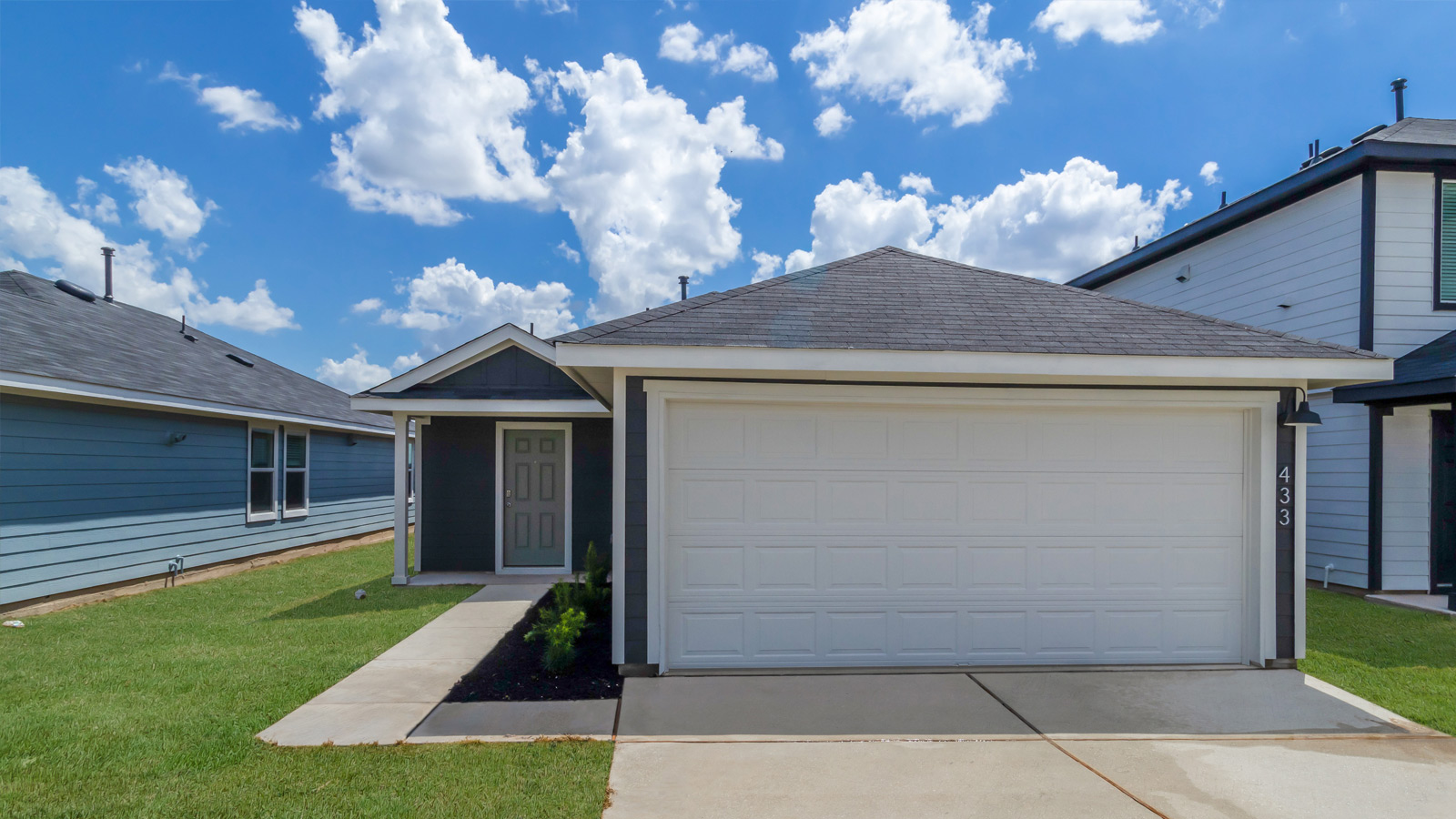 The Estero floor plan at Prairie Lakes in Buda, Texas.