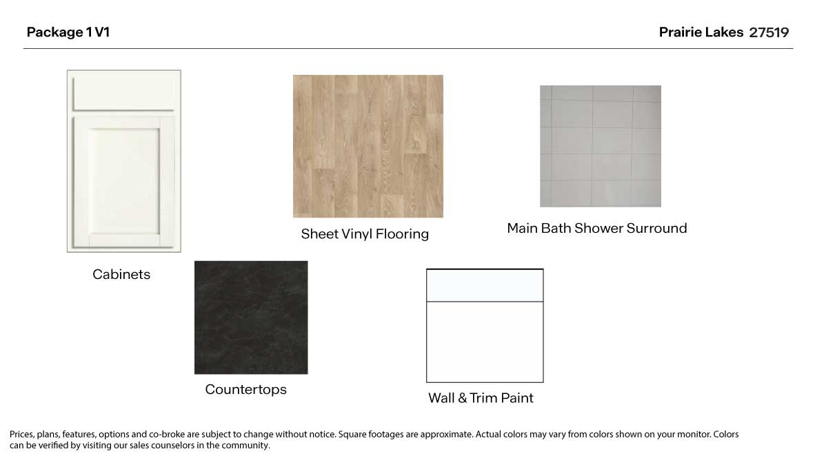 Prairie Lakes Product Package