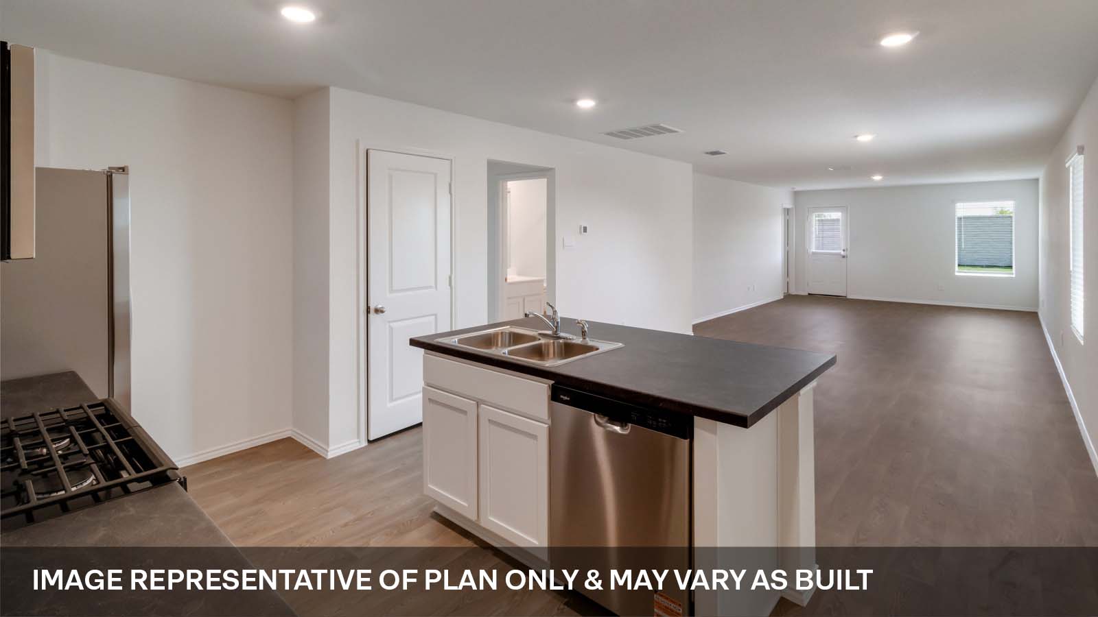 Caprock Modern Kitchen with Island