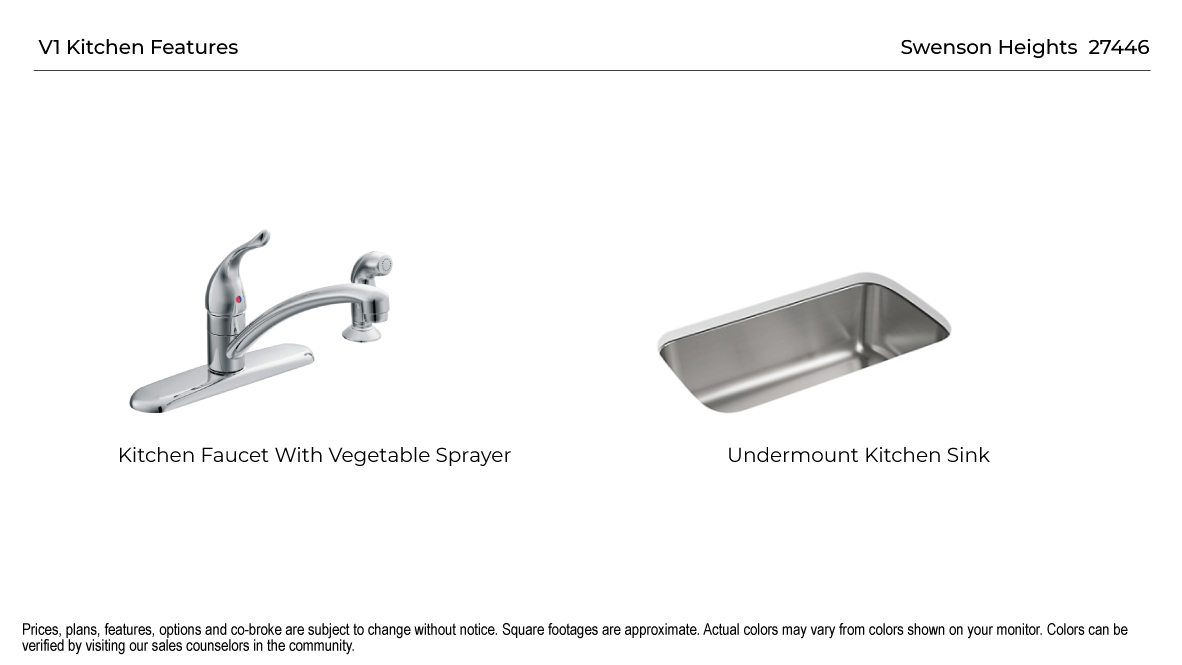 Swenson Heights Version 1 Kitchen Fixtures Product Package Image