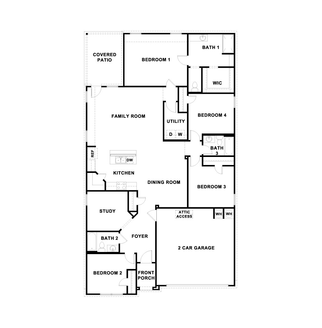 Swenson Heights Irvine Floorplan Image