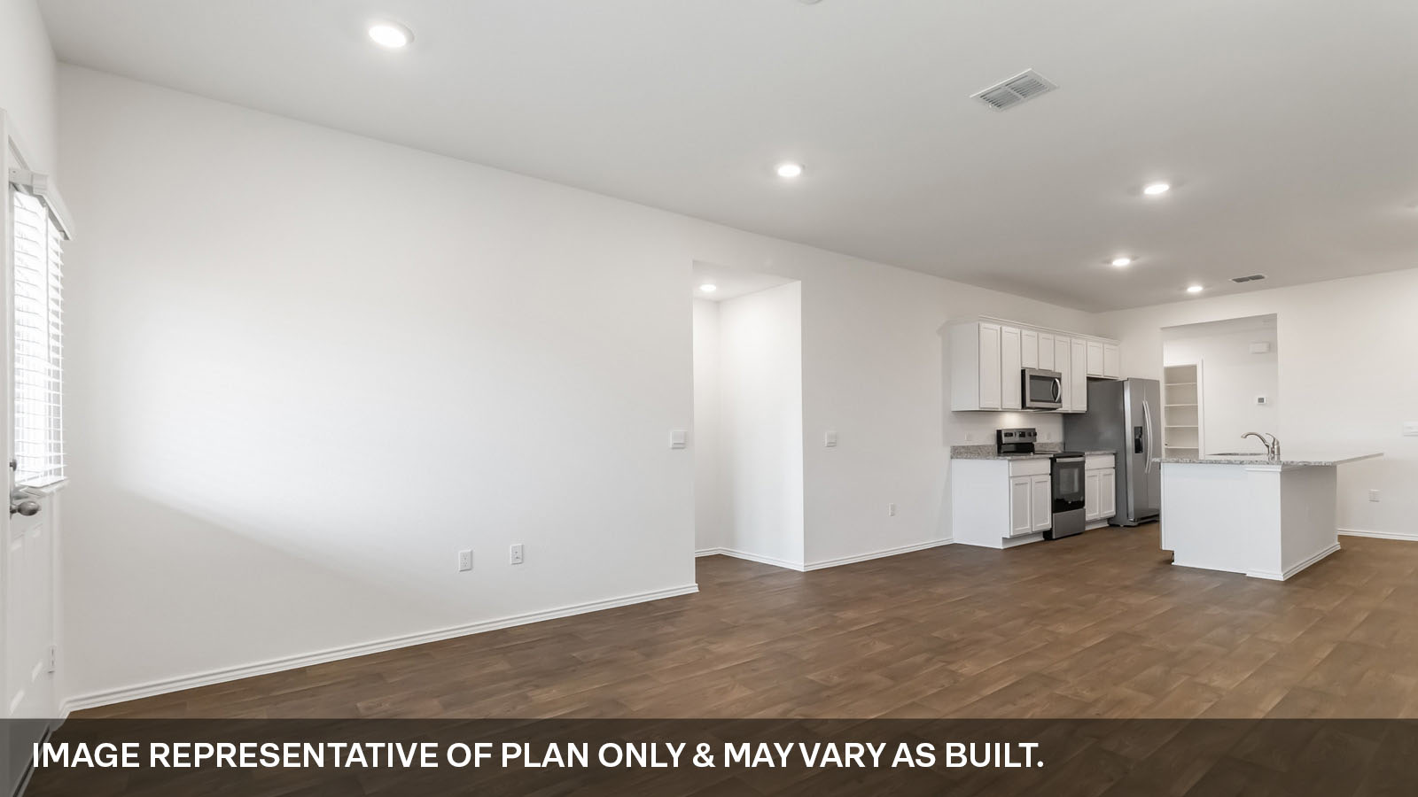 Open living room