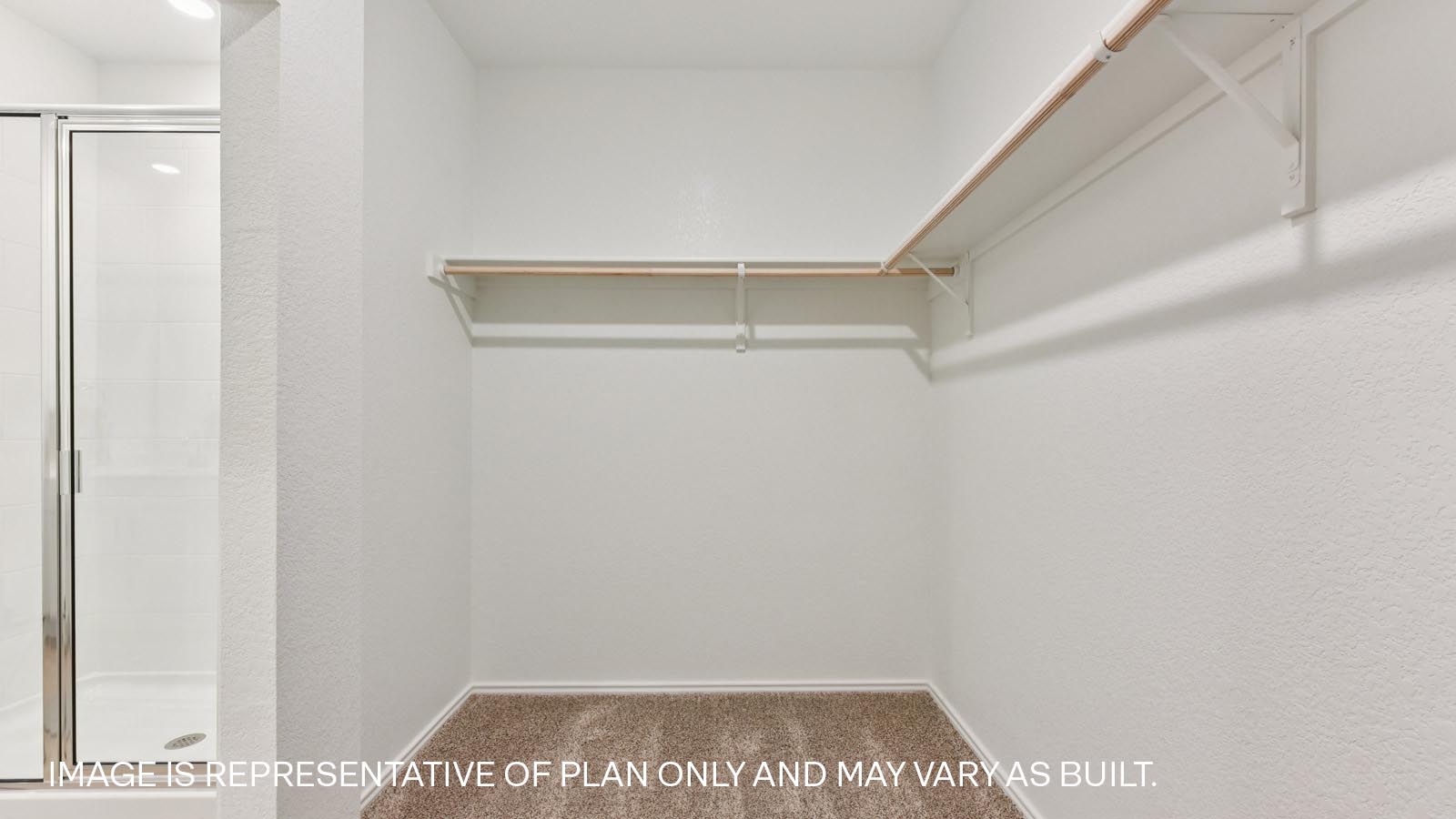 Closet in main bathroom.